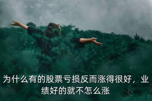 為什么有的股票虧損反而漲得很好，業(yè)績好的就不怎么漲