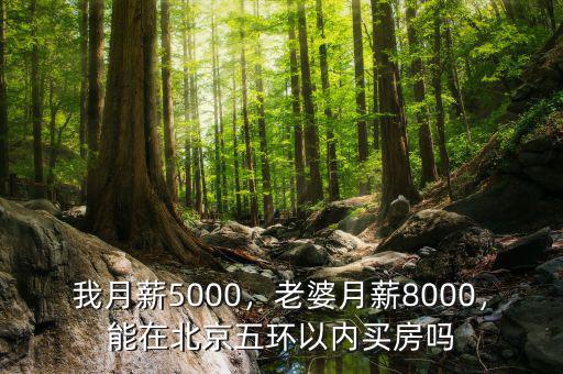 我月薪5000，老婆月薪8000，能在北京五環(huán)以內(nèi)買房嗎