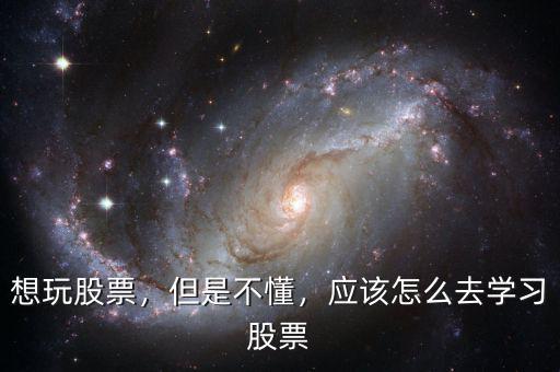 想玩股票，但是不懂，應(yīng)該怎么去學(xué)習(xí)股票