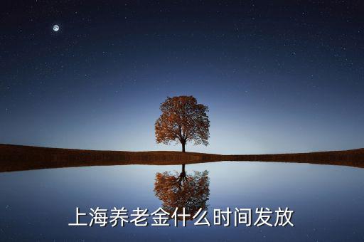 上海養(yǎng)老金什么時間發(fā)放