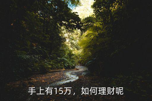 15萬(wàn)閑錢怎么投資理財(cái),手里有閑錢15萬(wàn)