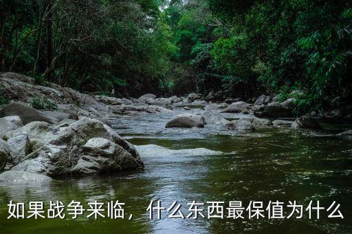 如果戰(zhàn)爭來臨，什么東西最保值為什么