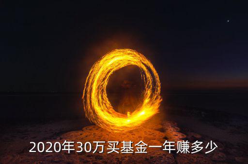 2020年30萬(wàn)買基金一年賺多少