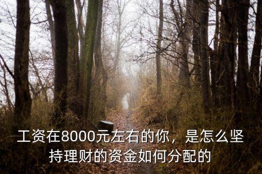 工資在8000元左右的你，是怎么堅持理財?shù)馁Y金如何分配的