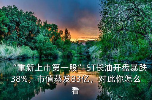 “重新上市第一股”ST長(zhǎng)油開盤暴跌38%，市值蒸發(fā)83億，對(duì)此你怎么看