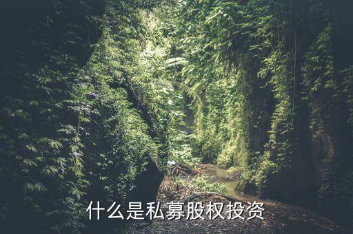 什么是私募股權(quán)投資