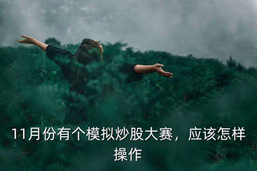 模擬炒股大賽怎么參加,11月份有個(gè)模擬炒股大賽