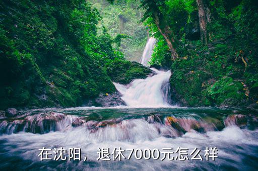 在沈陽，退休7000元怎么樣