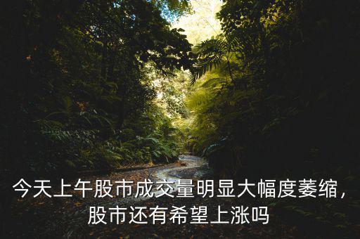 成交量萎縮說明什么,說明了什么問題