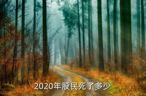 2020年股民死了多少