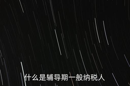 什么事輔導(dǎo)期，一般納稅人輔導(dǎo)期無(wú)論是工業(yè)還是商業(yè)等都是6個(gè)月嗎