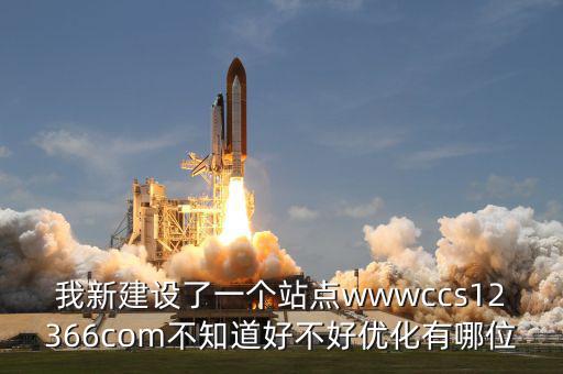 我新建設了一個站點wwwccs12366com不知道好不好優(yōu)化有哪位