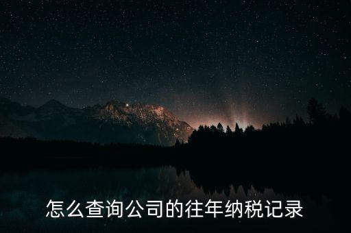 如何查詢商戶繳稅記錄，怎么在地方稅務網(wǎng)上系統(tǒng)里查往月的繳稅記錄