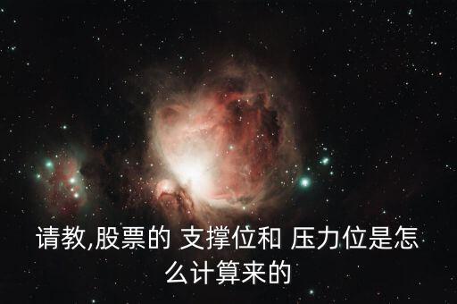 請教,股票的 支撐位和 壓力位是怎么計(jì)算來的