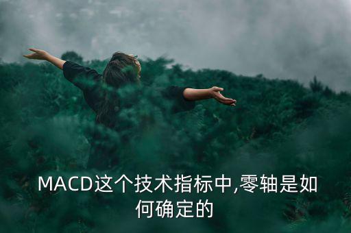  MACD這個技術指標中,零軸是如何確定的