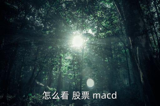 股票中macd怎么看,我登錄股票軟件給你看