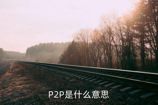 p2p牛和草是什么，P2P是什么