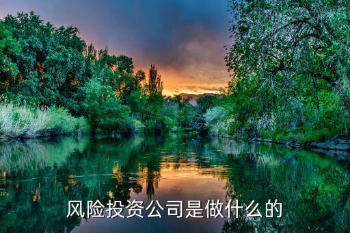 風(fēng)投成功了怎么辦,風(fēng)險(xiǎn)投資六大優(yōu)勢