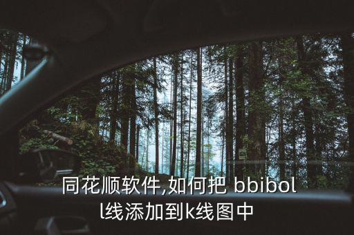 怎么在同花順k線上只顯示bbi,同花順系統(tǒng)如何顯示指標?