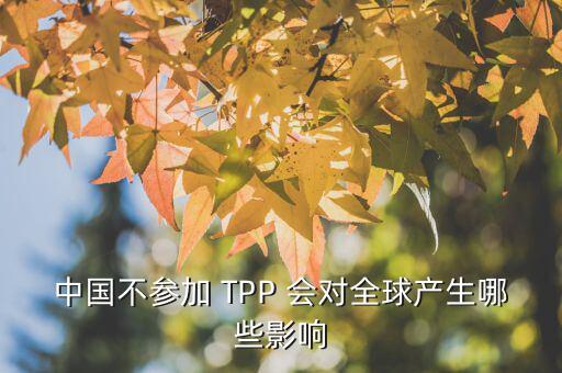 tpp為什么排除中國(guó)，從WTO到TPP這些組織和協(xié)議對(duì)中國(guó)影響有多大