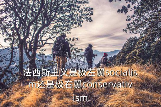 極右翼是什么意思，法西斯主義是極左翼socialism還是極右翼conservativism