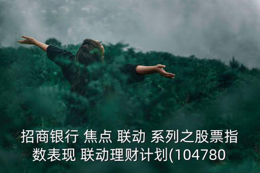 招商銀行 焦點(diǎn) 聯(lián)動(dòng) 系列之股票指數(shù)表現(xiàn) 聯(lián)動(dòng)理財(cái)計(jì)劃(104780