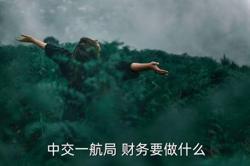  中交一航局 財務(wù)要做什么