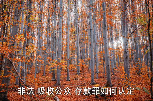 吸收公共存款資金怎么轉(zhuǎn)移,行為人吸收資金向不特定對象投資