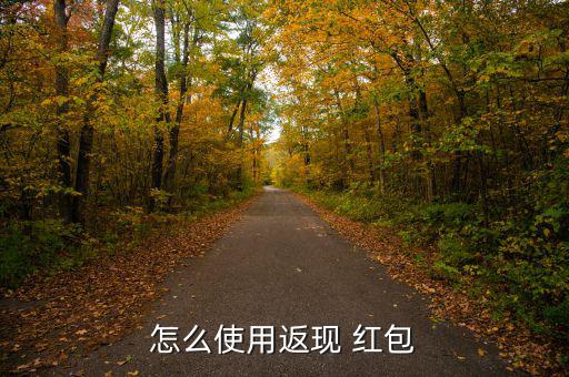 怎么使用返現 紅包