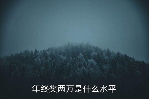 年終獎(jiǎng)10000什么水平，月薪1700年終獎(jiǎng)一萬算什么水平