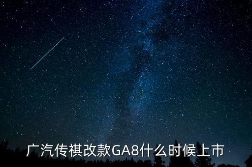 廣汽傳祺ga8什么時(shí)候上市，2021款傳祺GS8什么時(shí)候上市啊