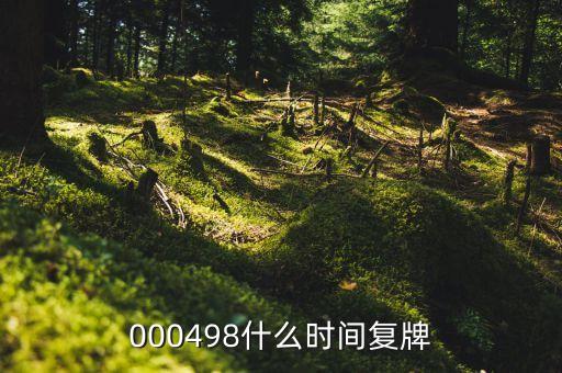 漢鼎股份什么時(shí)候復(fù)牌，000498什么時(shí)間復(fù)牌