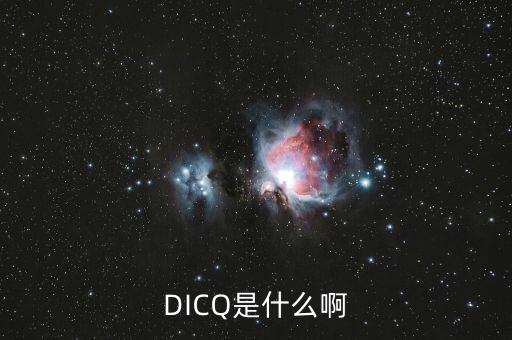 DICQ是什么啊