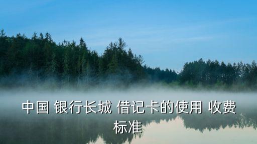 銀行借記卡收費(fèi),郵政銀行借記卡收費(fèi)嗎