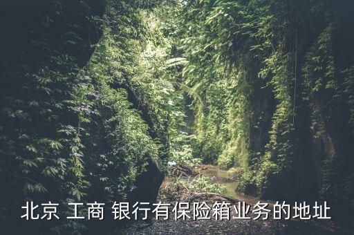 工商銀行保險(xiǎn)柜,中國工商銀行保險(xiǎn)柜