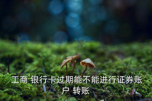  工商 銀行卡過期能不能進行證券賬戶 轉(zhuǎn)賬