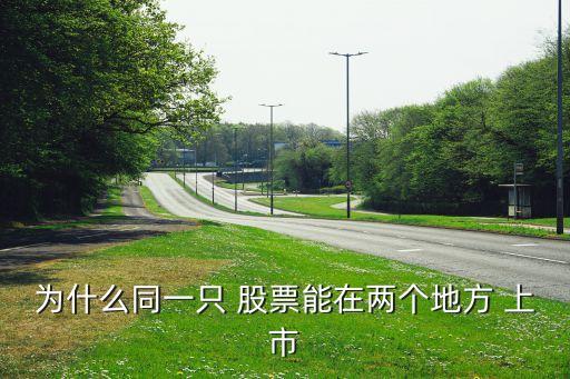 為什么同一只 股票能在兩個(gè)地方 上市