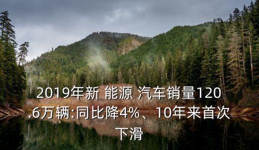 2019年新 能源 汽車(chē)銷(xiāo)量120.6萬(wàn)輛:同比降4%、10年來(lái)首次下滑