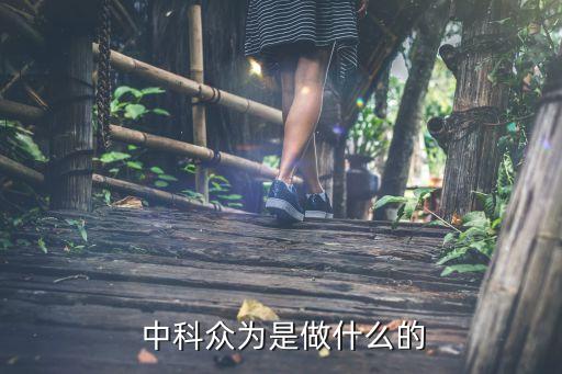  中科眾為是做什么的