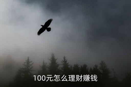 100元怎么理財(cái)賺錢