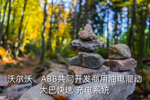 沃爾沃、ABB共同開發(fā)商用油電混動(dòng)大巴快速 充電系統(tǒng)