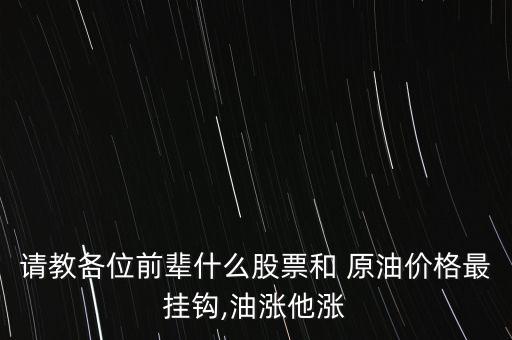 請(qǐng)教各位前輩什么股票和 原油價(jià)格最掛鉤,油漲他漲