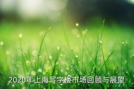 2020年上海寫(xiě)字樓市場(chǎng)回顧與展望