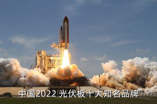 中國2022 光伏板十大知名品牌