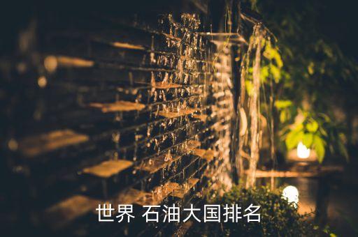 中國(guó)石油儲(chǔ)存最多的國(guó)家是,世界儲(chǔ)存石油最多的國(guó)家排名