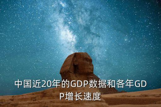 中國(guó)近20年的GDP數(shù)據(jù)和各年GDP增長(zhǎng)速度