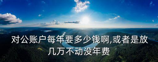 各大銀行對公業(yè)務(wù)收費