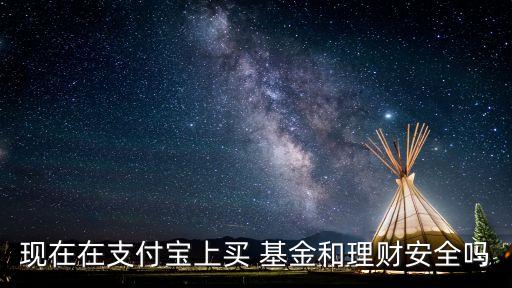 現(xiàn)在在支付寶上買 基金和理財(cái)安全嗎